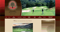 Desktop Screenshot of lagunasecagolf.com