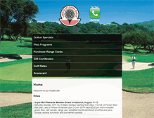 Tablet Screenshot of lagunasecagolf.com